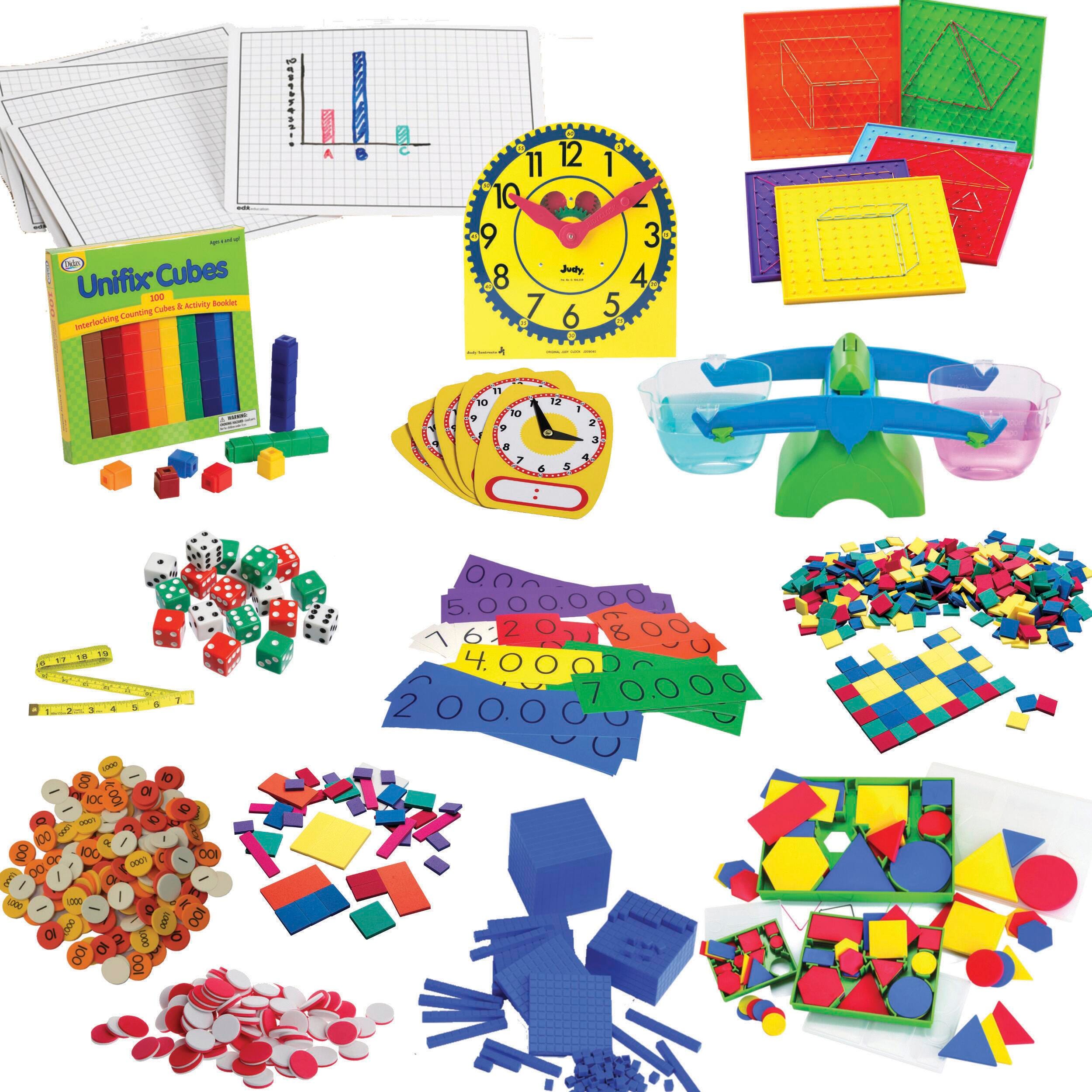 学習シリーズ　37冊　まとめ売り Didax Math Manipulative Kit, Grade 3